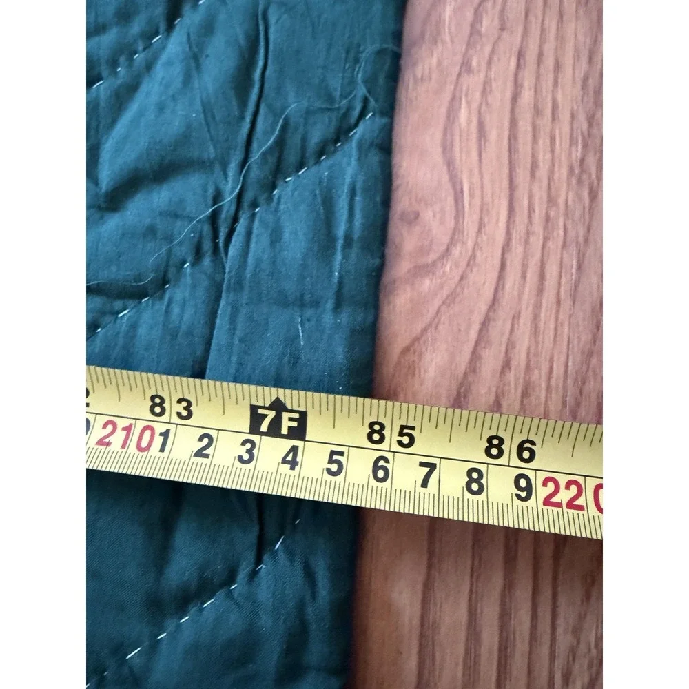 C&F Enterprises Quilt Set‎ Full/Queen Starburst Medallion Green Floral w/ Sham